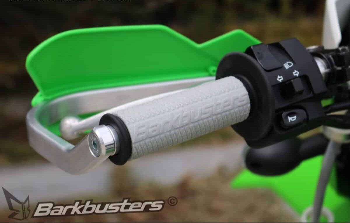 Barkbusters Handlebar Grips (Grey Yellow) (GRP-1GY-YE)