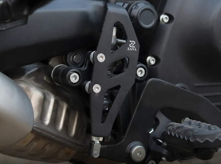 Zana Rear Master Cylinder Cover Aluminium Black T-1 for Himalayan 450