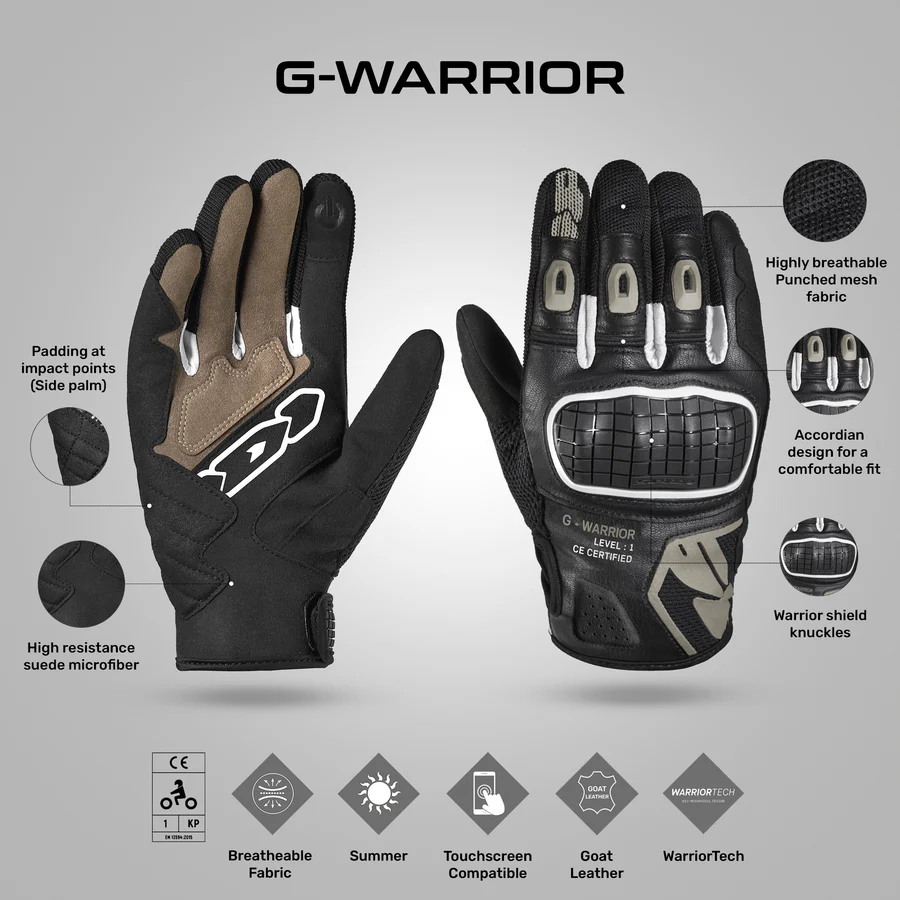 Spidi G-Warrior Gloves