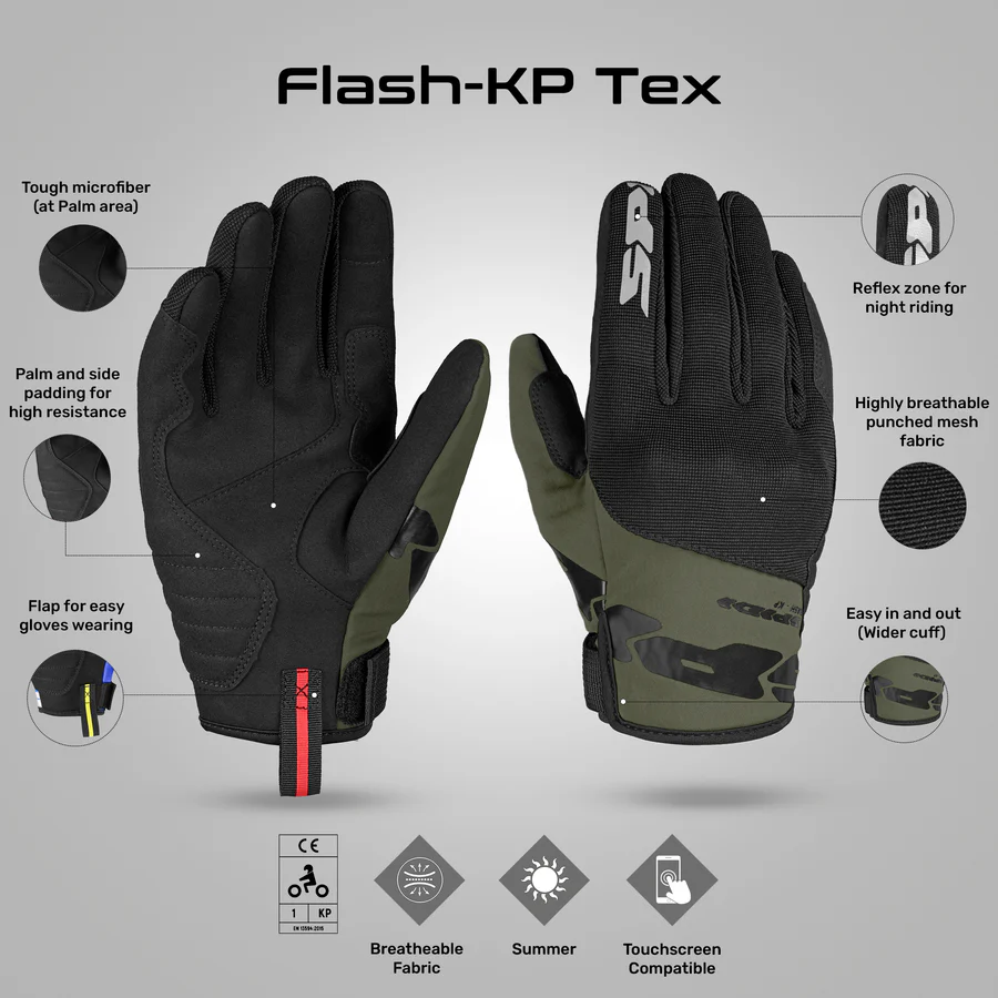 Spidi FLASH-KP Gloves