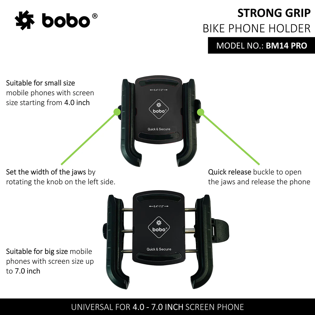 BOBO BM14 PRO - BM14H + PRO Vibration Controller