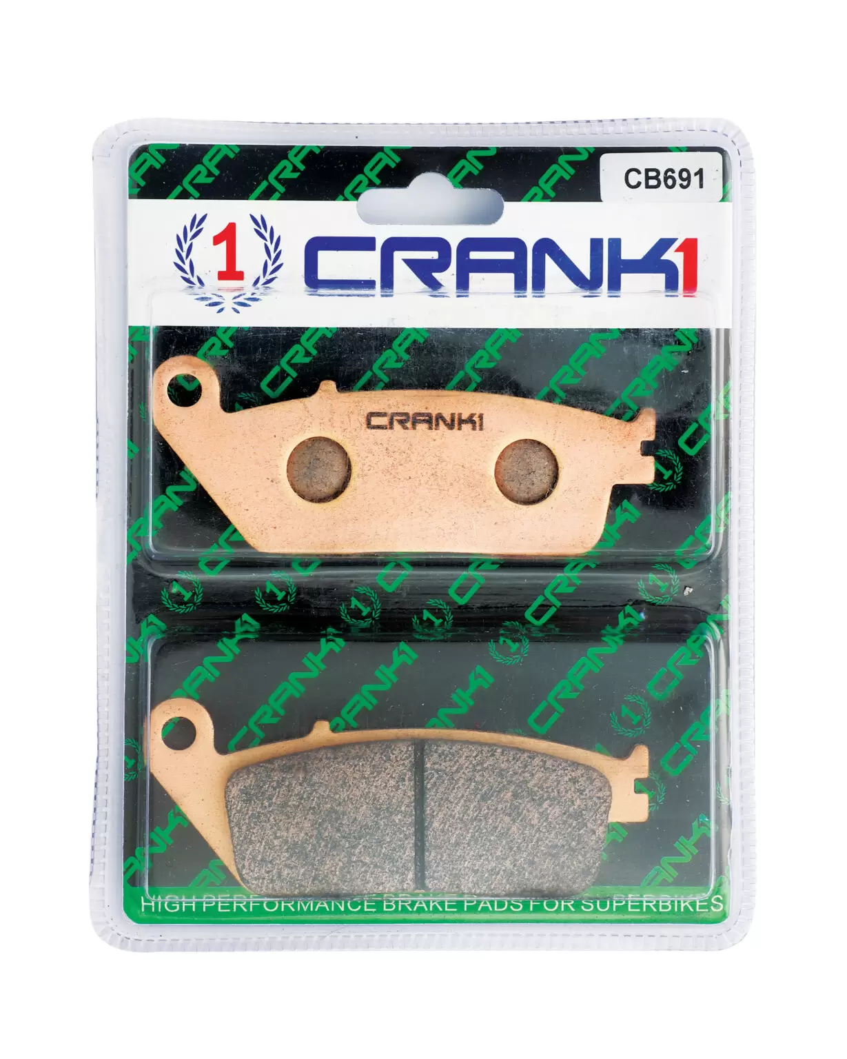 Brake Pads Front Triumph T100 2008-2016-CB691-CRANK1