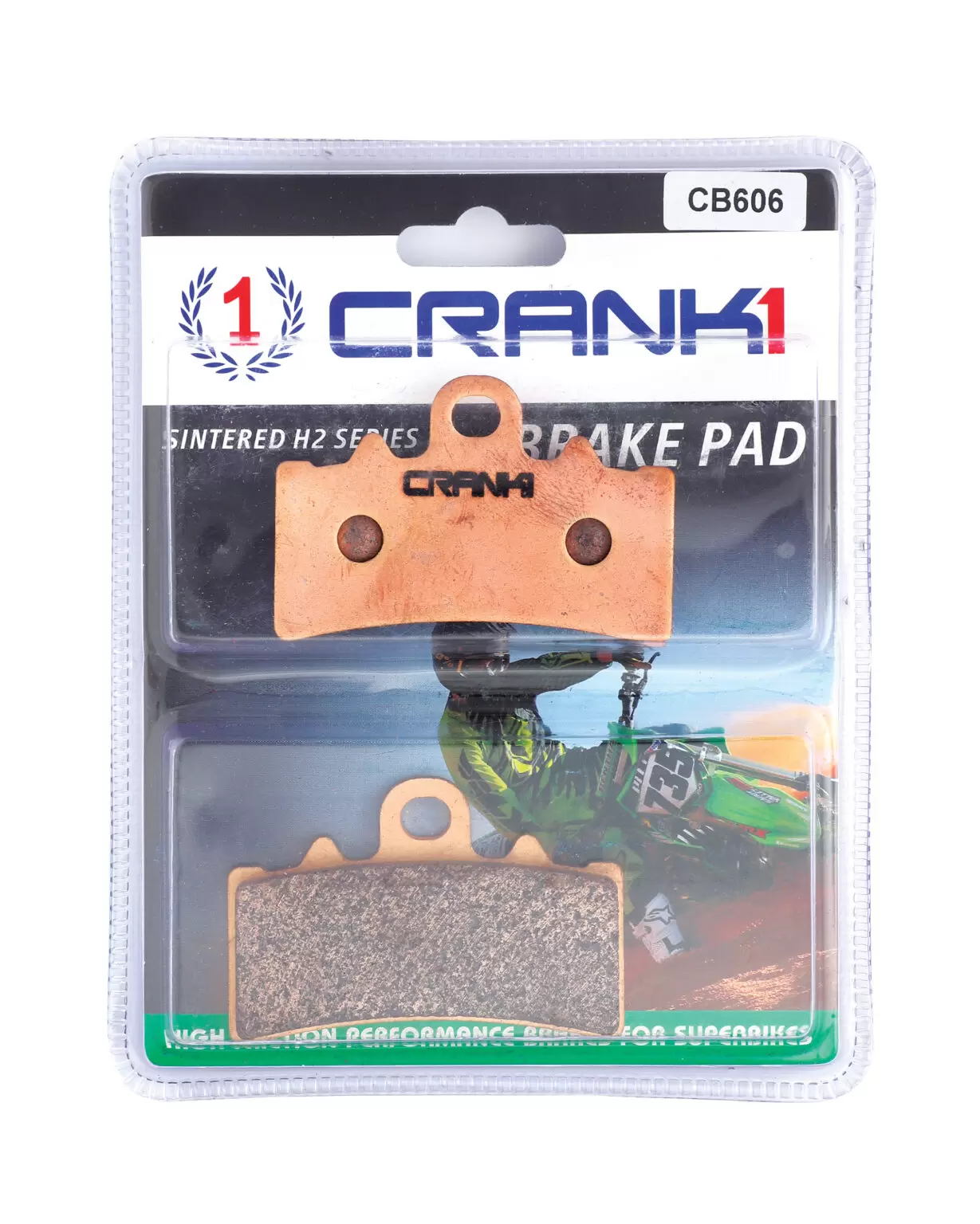 Brake pads Front Bajaj Dominar 2019 Onwards-CB606-CRANK1