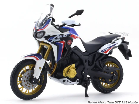 Honda Africa Twin DCT blue 1:18 Maisto Scale Model bike collectible