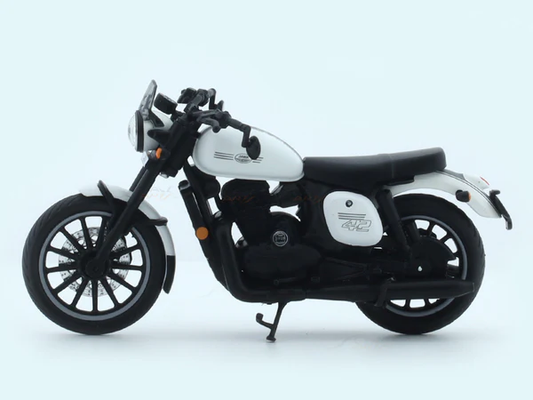 Jawa 42 White 1:18 Maisto licensed diecast scale model bike collectible