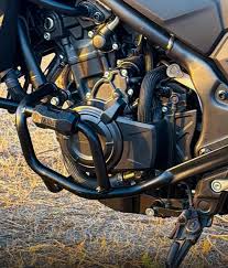 Lower Engine Guard for Honda NX500 (Black)