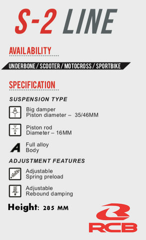 KTM RC390 Racing Boy high performance mono shock