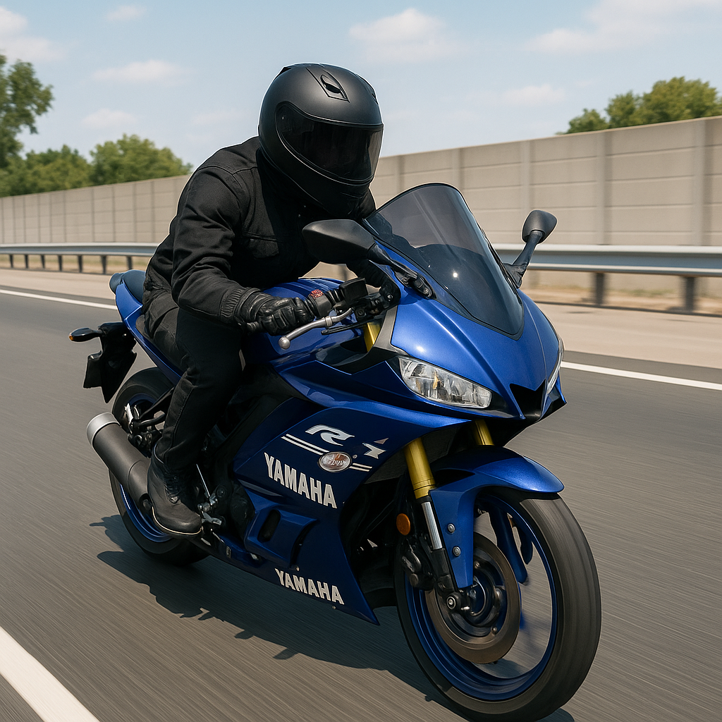 Yamaha R3 pc visor version 2