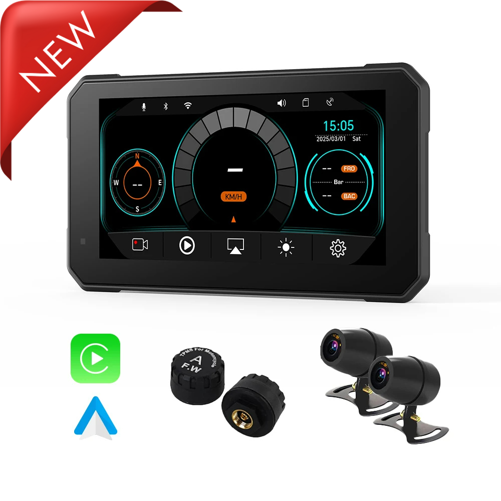 Magnetic Quick Release- M3 ELITE 6.25 INCH Navigation with CAMERA,TPMS,GPS