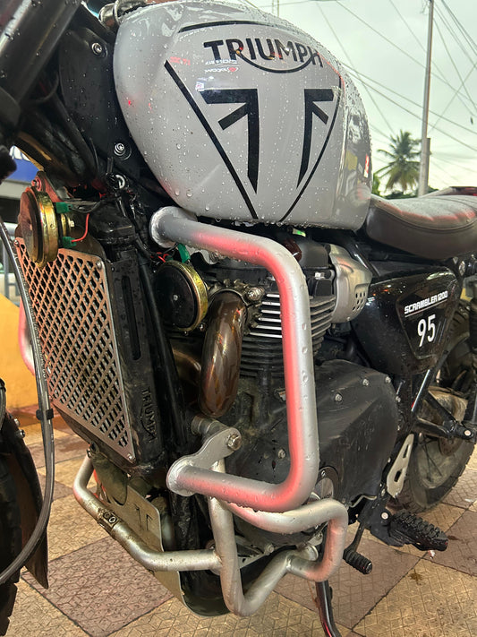 Triumph scrambler 1200 upper crash guard