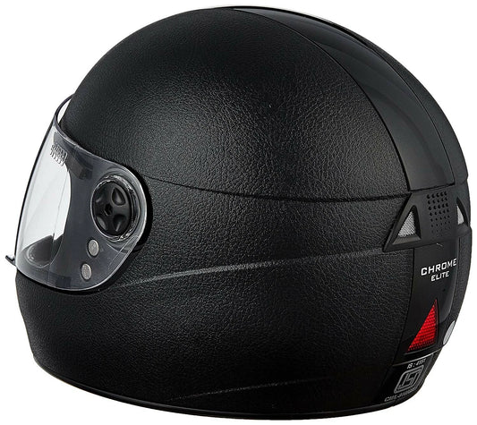 Studds Chrome Elite Full Face Helmet Black