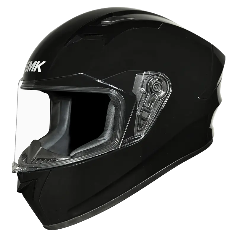 SMK Stellar Solid Gloss Black (GL200) Helmet
