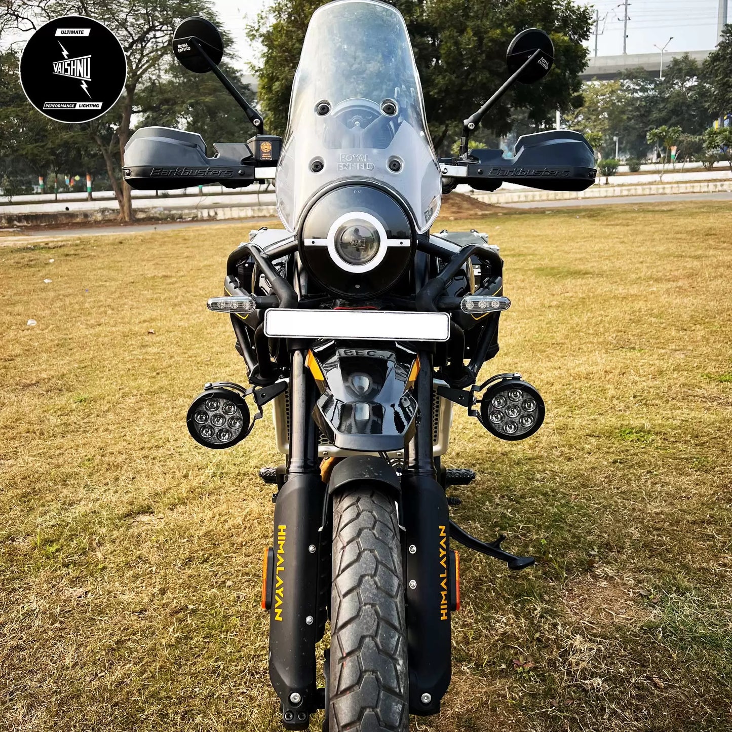 VAISHNU LED TOURING HEADLIGHT FOR ROYAL ENFIELD HIMALAYAN 452