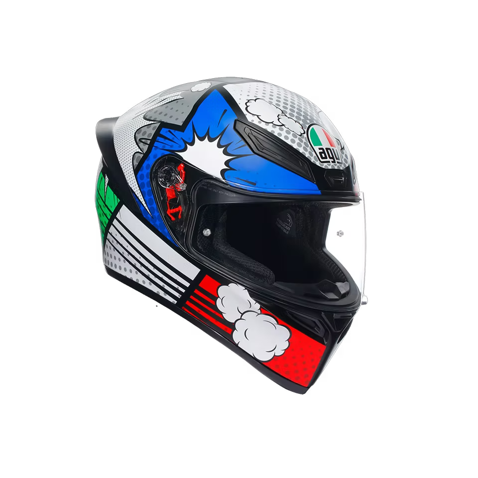 AGV K1 S HELMET - BANG MATT ITALY/BLUE