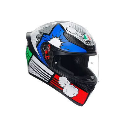 AGV K1 S HELMET - BANG MATT ITALY/BLUE