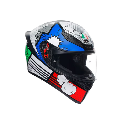 AGV K1 S HELMET - BANG MATT ITALY/BLUE