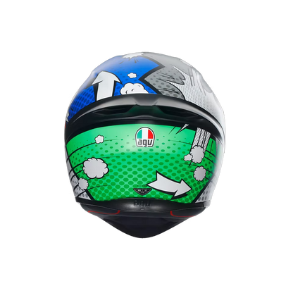 AGV K1 S HELMET - BANG MATT ITALY/BLUE