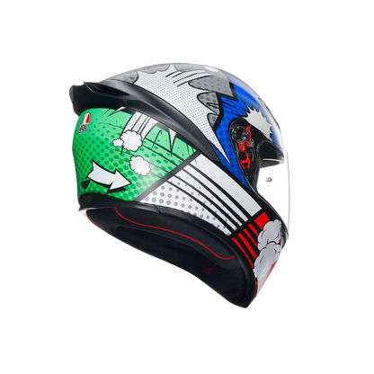 AGV K1 S HELMET - BANG MATT ITALY/BLUE