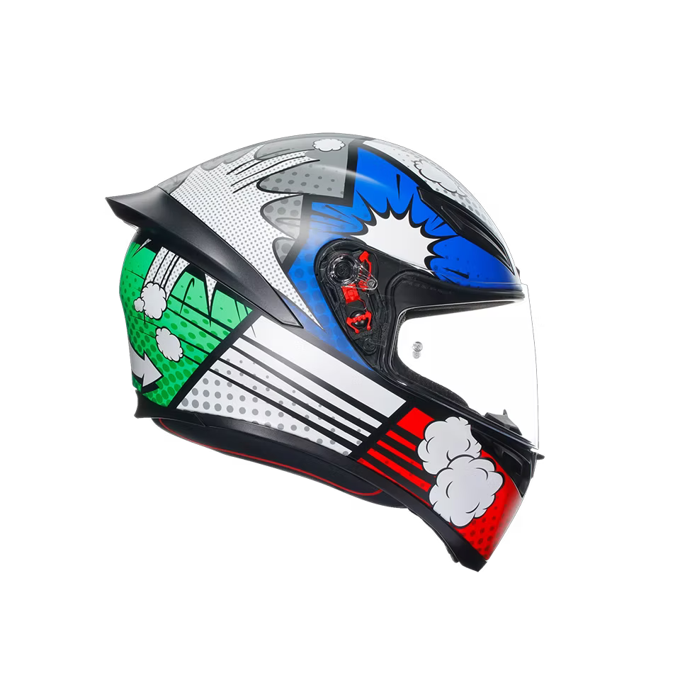AGV K1 S HELMET - BANG MATT ITALY/BLUE