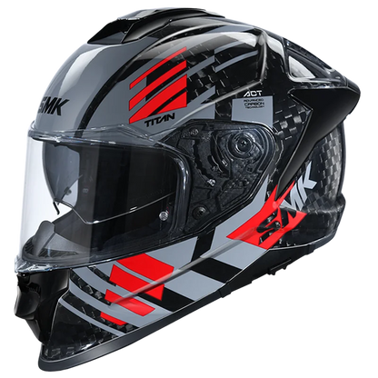 TITAN CARBON T-RACE GL263 GREY/RED