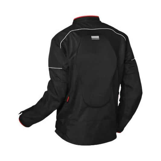 STREETWIND V2 RIDING JACKET - Black Red
