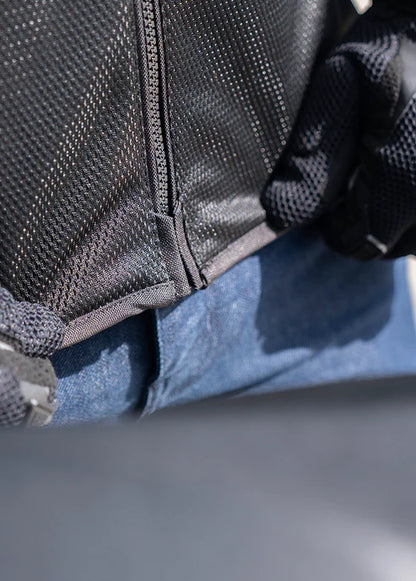 LS2 BREEZE JACKET - BLACK - CE CLASS A CERTIFIED JACKET