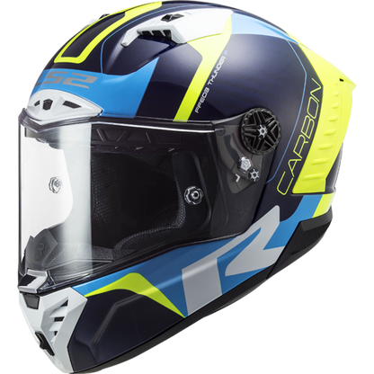FF805 THUNDER C RACING GLOSS - Blue Hi Viz Yellow