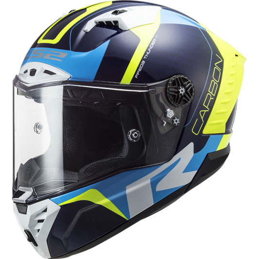 FF805 THUNDER C RACING GLOSS - Blue Hi Viz Yellow