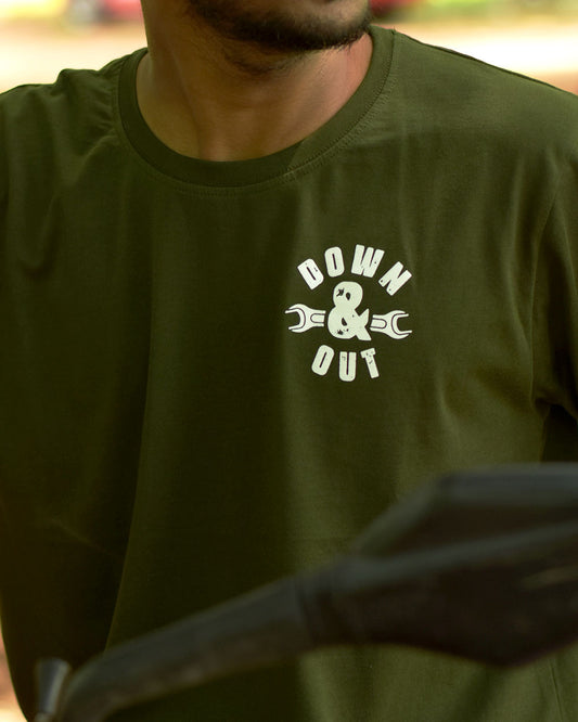 INLINE 4 T-SHIRT DOWN AND OUT