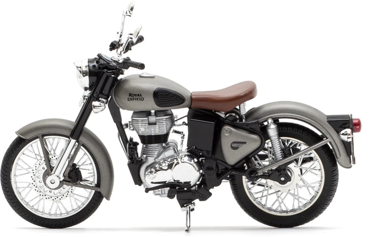 Royal Enfield Scale Model New classic 350  Dark gun metal grey