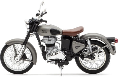 Royal Enfield Scale Model New classic 350  Dark gun metal grey