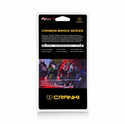 Carbon Brake Pads For Aprilia RS 457 - Front - CFB606