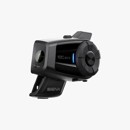 10C EVO Motorcycle Bluetooth Camera & Communication System with HD Speakers .