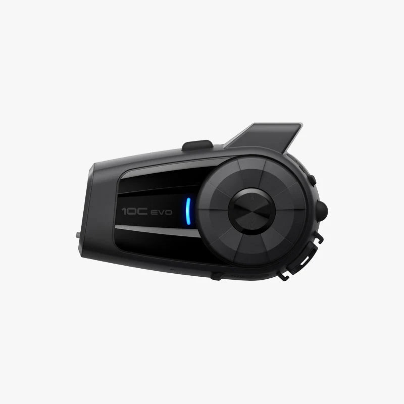 10C EVO Motorcycle Bluetooth Camera & Communication System with HD Speakers .