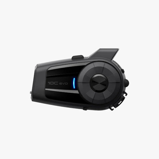 10C EVO Motorcycle Bluetooth Camera & Communication System with HD Speakers .