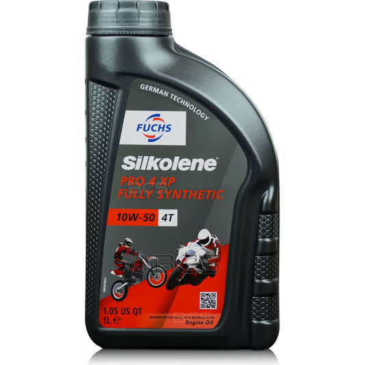 Silkolene Fuchs  PRO 4 XP 4T Engine Oil, synthetic 10W50 1L