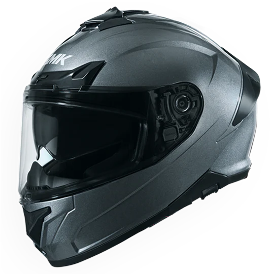 SMK Typhoon Solid Gloss Anthracite (GLDA600) Helmet