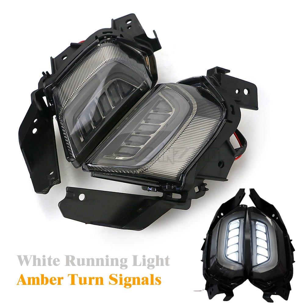 YAMAHA AEROX ACCESSORIES INDIA YAMAHA AEROX INTEGRATED FRONT LED INDICATOR BLINKER JPA