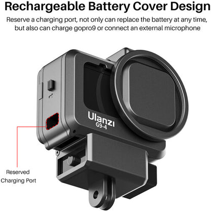ULANZI Hero 9 Protective Plastic Case for Gopro Black G9-4