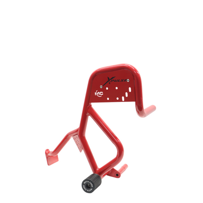 CRASH GUARD WITH DUAL SLIDERS FOR HERO XPULSE 210 (RED) MOTOCARE