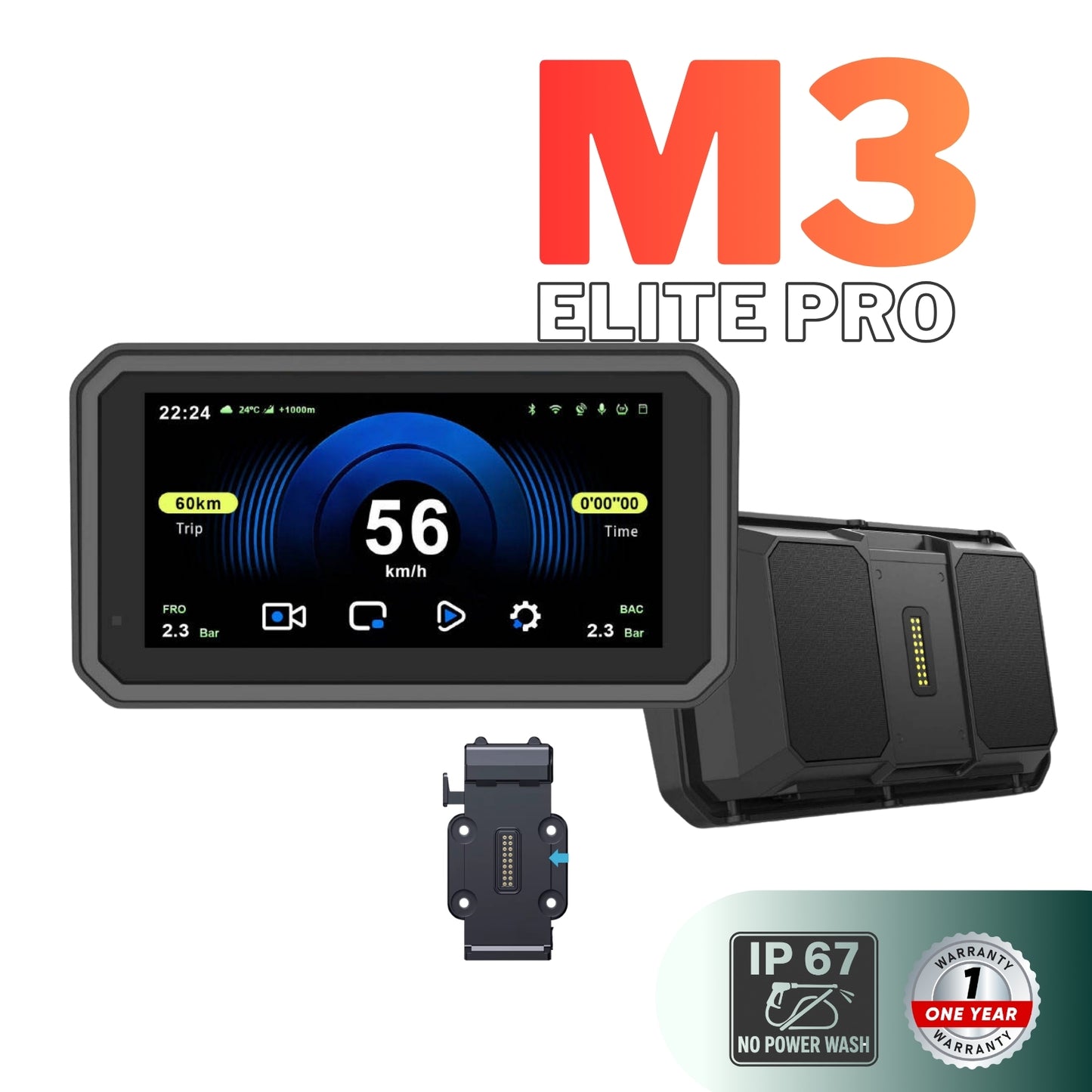 LBC MOTO UNIVERSAL - LBC E1 5" Screen & Dashcam Series