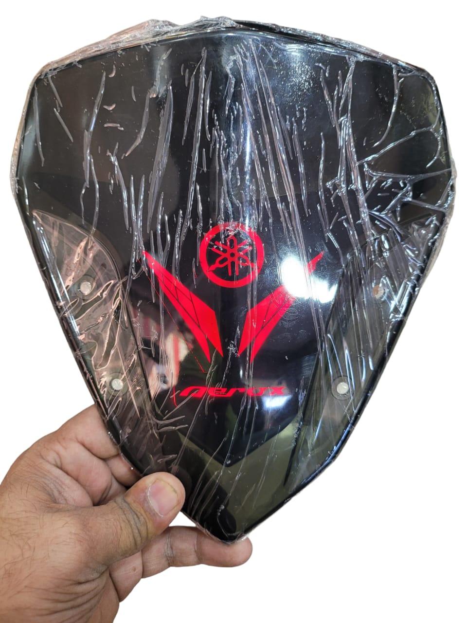 YAMAHA AEROX ACCESSORIES INDIA YAMAHA AEROX WINDSHIELD VISOR GLASS LED
