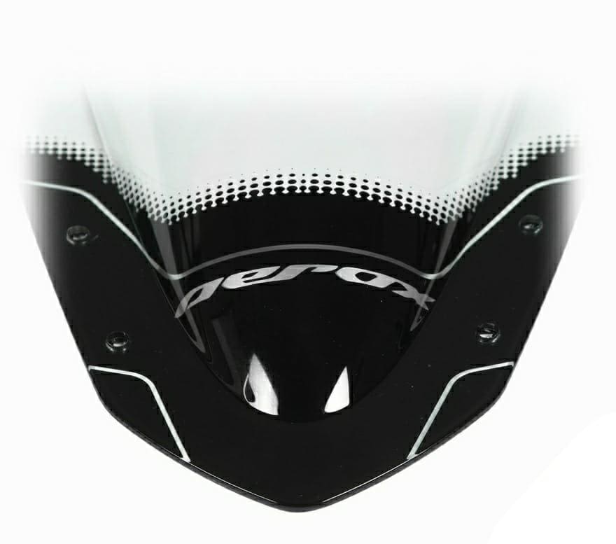 YAMAHA AEROX ACCESSORIES INDIA YAMAHA AEROX WINDSHIELD BUBBLE TYPE DOUBLE TONE POLY CARBONATE