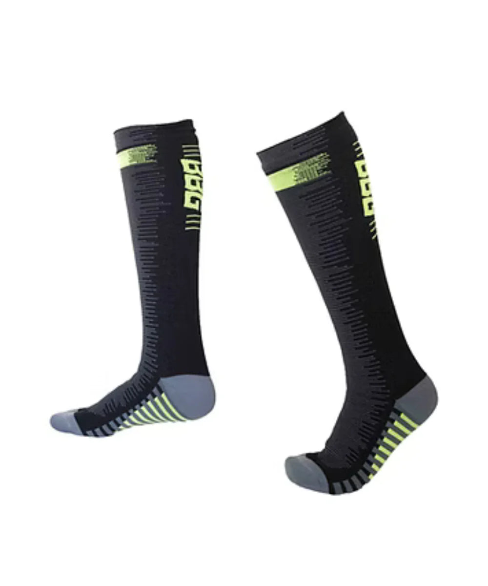 BBG W3 Waterproof / Windproof and Winterproof Socks - Neon AND Blue