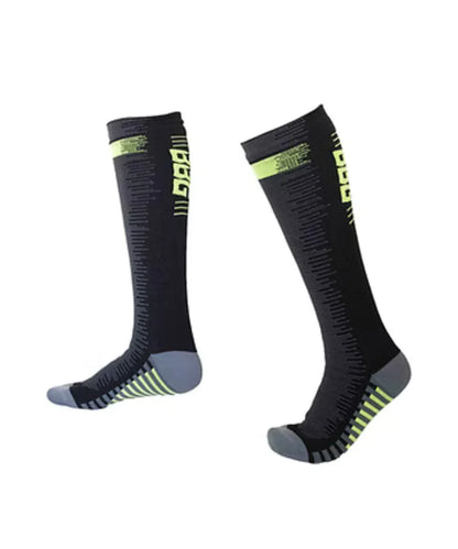 BBG W3 Waterproof / Windproof and Winterproof Socks - Neon AND Blue