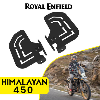 Pillion Footrest (Pair of 2) for Royal Enfield Himalayan 450 - Black