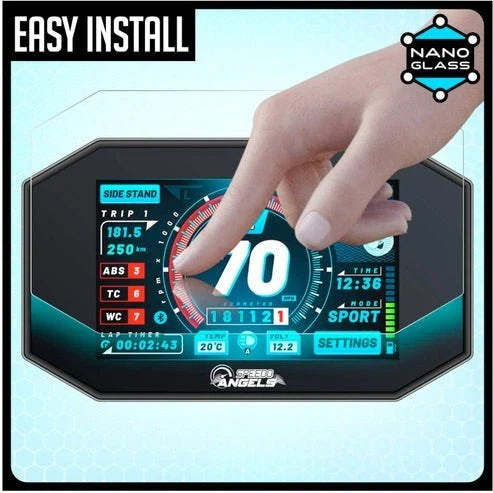 Yamaha Aerox 155 BS6 TFT Instrument Cluster Digital Speed Meter Screen Protector