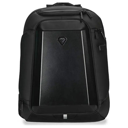 Carbonado GT2 15.6-inch & 17.3-inch Polycarbonate Biker Laptop Bag/Backpack (20 Liters, Midnight Black)