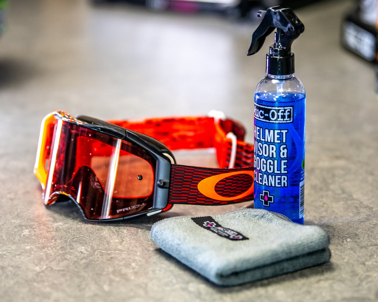 Muc Off Helmet Visor & Goggle Cleaner 250ml