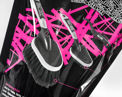 Muc Off 3x Premium Brush Set